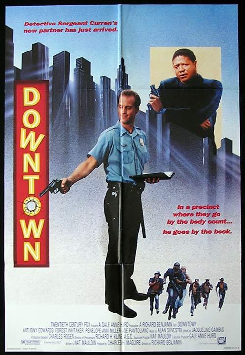 DOWNTOWN Original One sheet Movie poster Forest Whitaker