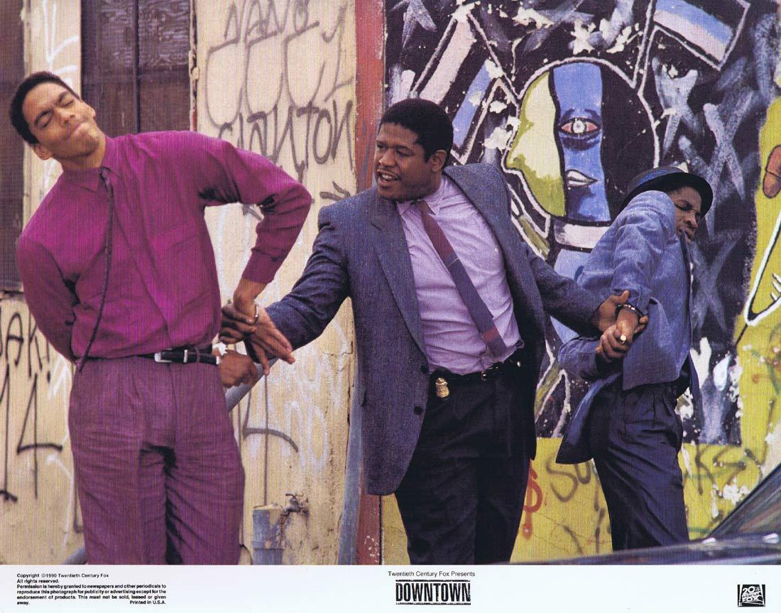 DOWNTOWN Original Lobby Card 5 Forest Whitaker Anthony Edwards