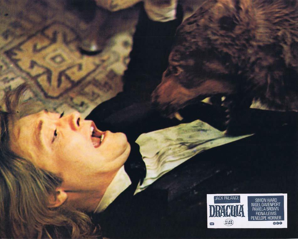 DRACULA Lobby Card 3 1974 Jack Palance