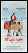THE DREAM TEAM Daybill Movie poster Christopher Lloyd Michael Keaton