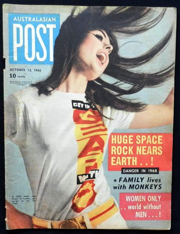 Australasian Post Magazine Oct 13 1966 Meteor Nears Earth