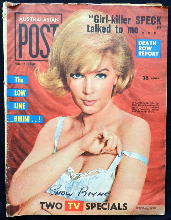 Australasian Post Magazine Feb 15h 1968 Stella Stevens on the Cover