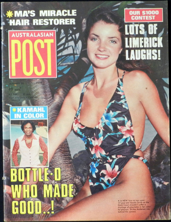 Australasian Post Magazine Jan 25 1979 Kamahl in colour