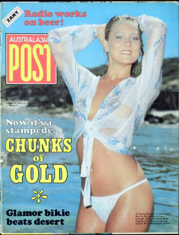 Australasian Post Magazine Dec 27th 1979 Glamour Bikie