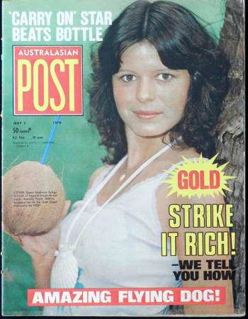 Australasian Post Magazine May 3rd 1979 Carry On Star Beats the Bottle
