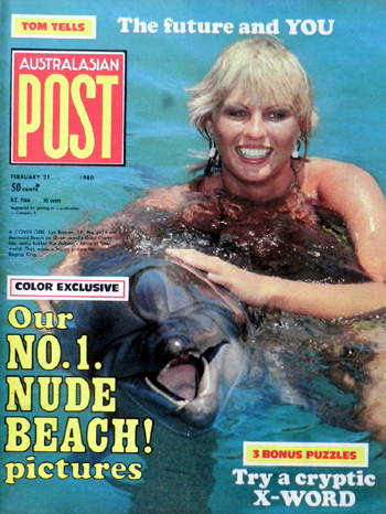 Australasian Post Magazine Feb 21 1980 Our No 1 Nude Beach