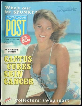 Australasian Post Magazine Aug 14 1980 Cactus Cures Skin Cancer