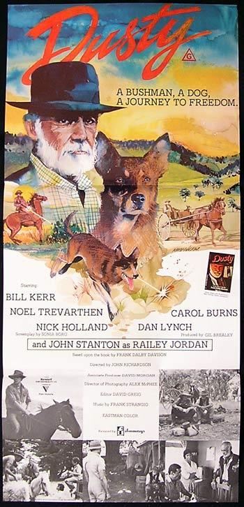 DUSTY Daybill Movie Poster 1983 Bill Kerr