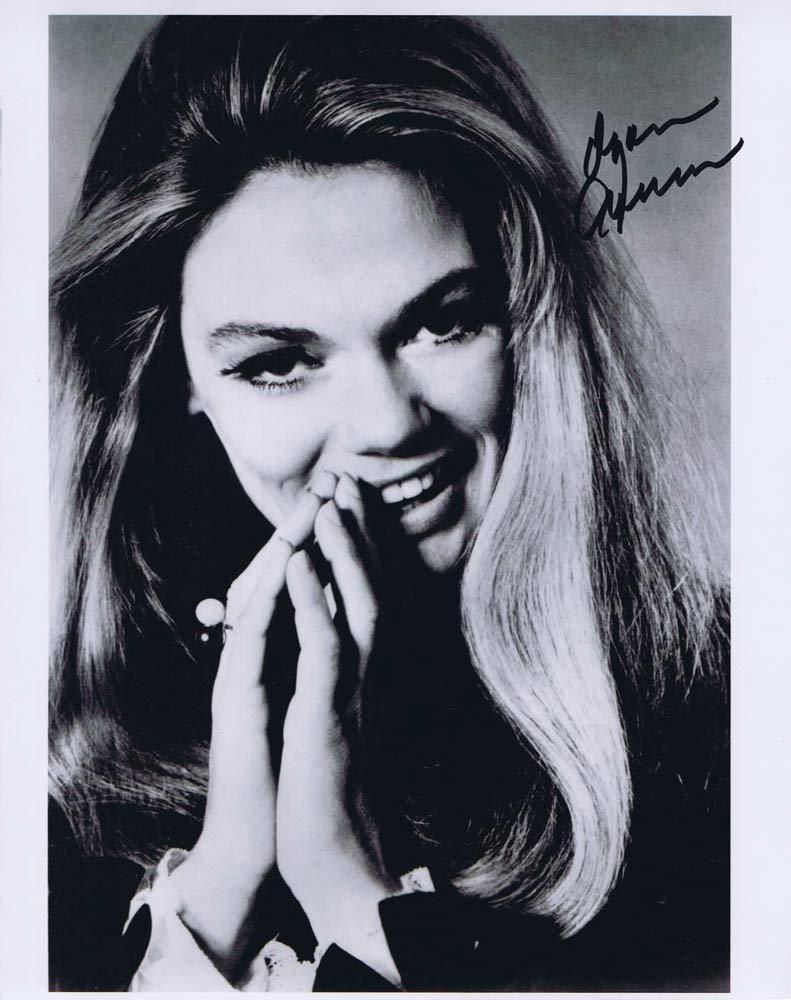 DYAN CANNON Autographed Black and White photo