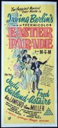 EASTER PARADE Original daybill Movie Poster Judy Garland Fred Astaire
