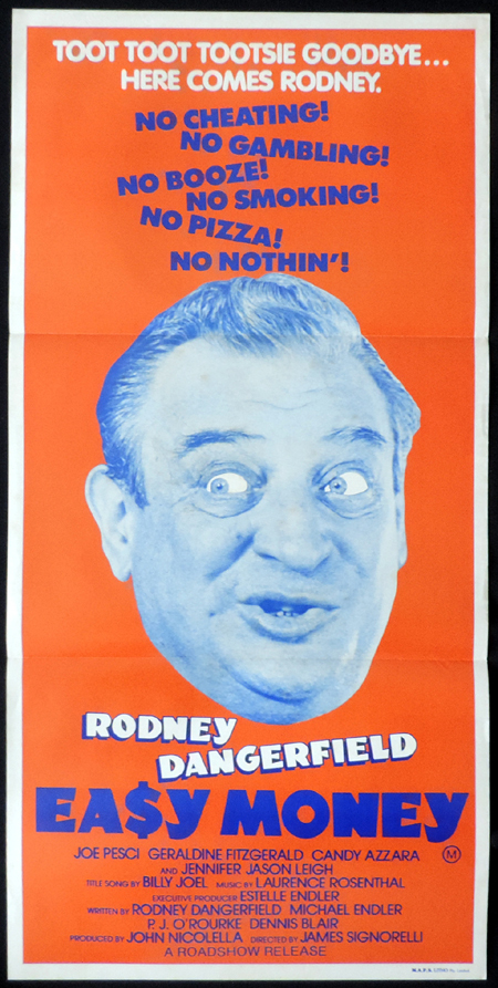 EASY MONEY Original Daybill Movie poster Rodney Dangerfield