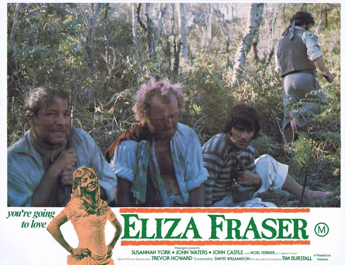 ELIZA FRASER Original Lobby Card 2 Susannah York John Waters
