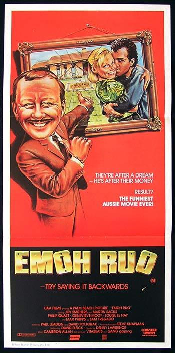 EMOH RUO 1985 Joy Smithers AUSTRALIAN CINEMA Daybill Movie poster