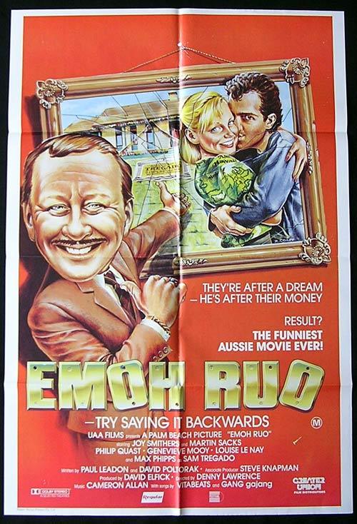 EMOH RUO ’85 Joy Smithers AUSTRALIAN CINEMA 1 sheet movie poster