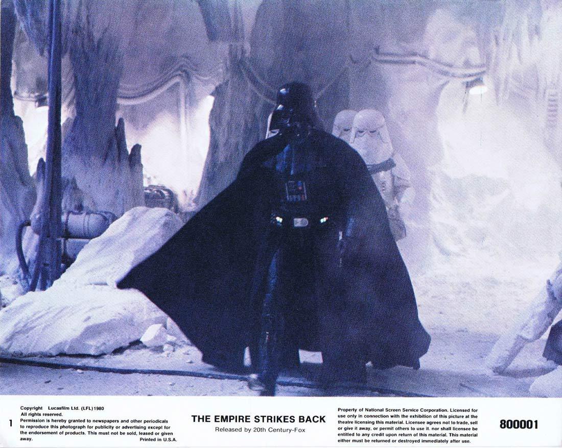 THE EMPIRE STRIKES BACK Star Wars Original 8 x 10 Lobby Card 1 Darth Vader