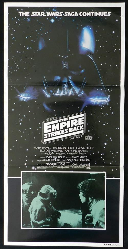 THE EMPIRE STRIKES BACK Star Wars Daybill Movie poster Style B