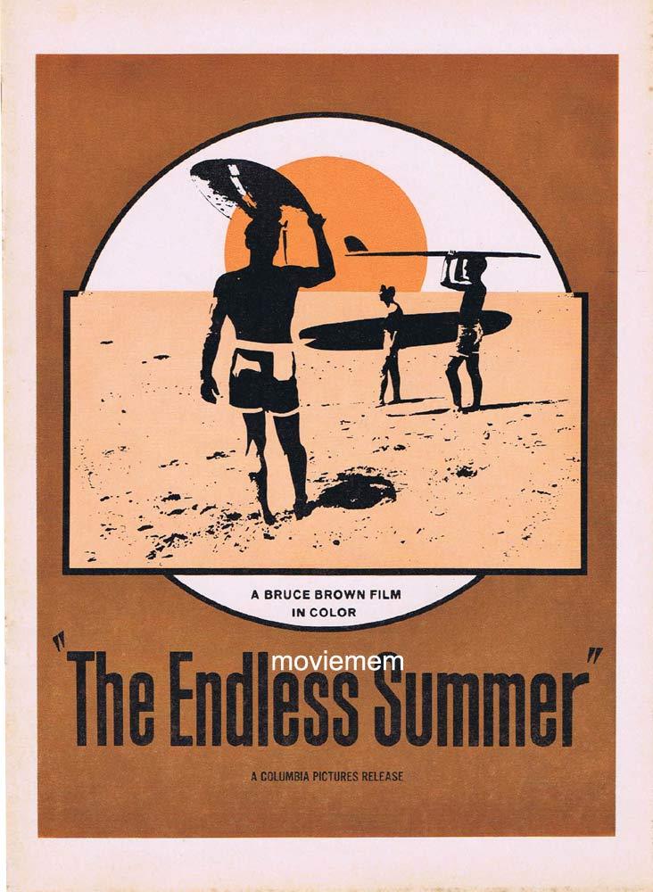 ENDLESS SUMMER Original Movie Promotional booklet Bruce Brown Surfing classic