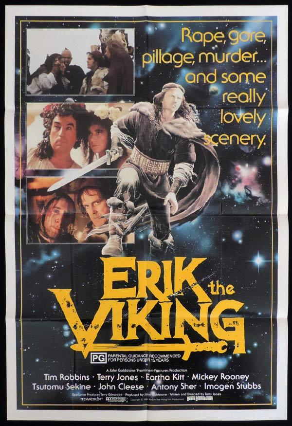 ERIK THE VIKING One Sheet Movie Poster John Cleese