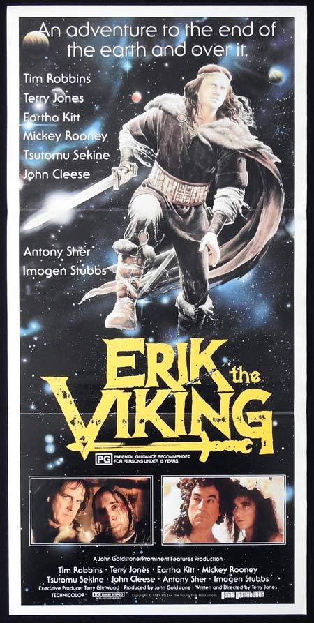 ERIK THE VIKING Original Daybill Movie Poster Terry Jones