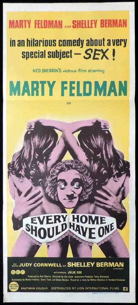 EVERY HOME SHOULD HAVE ONE Original Daybill Movie Poster Marty Feldman