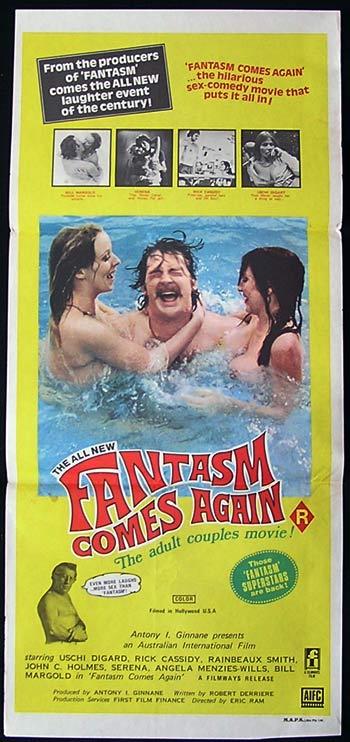 FANTASM COMES AGAIN Movie Poster 1977 Ozploitation SEX Australian Daybill