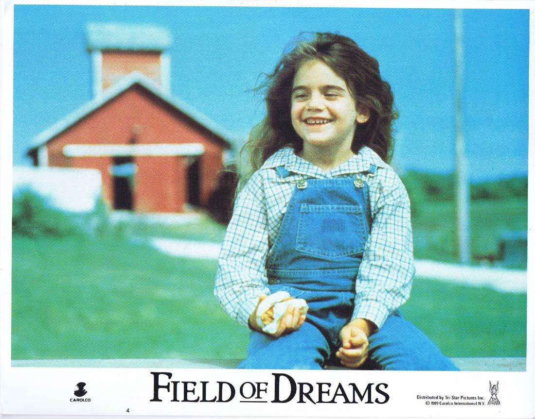 FIELD OF DREAMS Original Lobby Card 4 Kevin Costner Amy Madigan