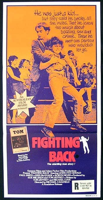 FIGHTING BACK Original Daybill Movie poster Lewis Fitz-Gerald