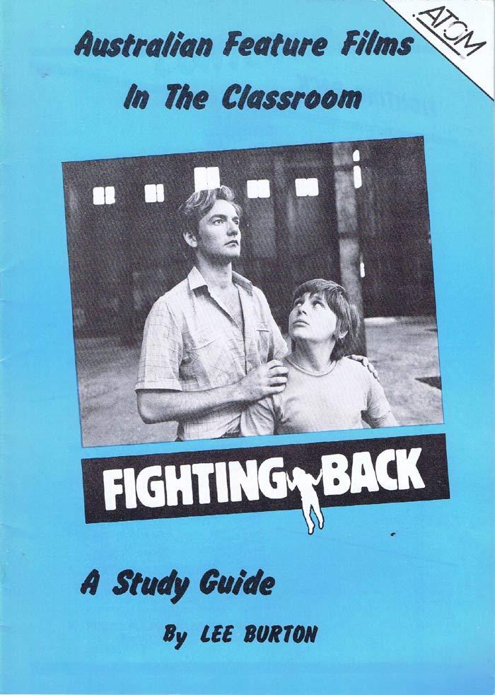 FIGHTING BACK Original Australian Movie Study Guide Lewis Fitzgerald