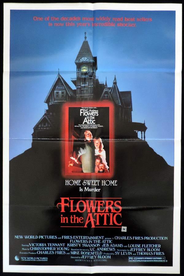 FLOWERS IN THE ATTIC One Sheet Movie Poster V. C. Andrews.