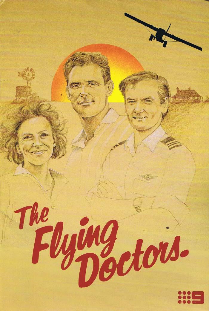 THE FLYING DOCTORS TV SERIES Original Australian Press Kit plus Movie Still