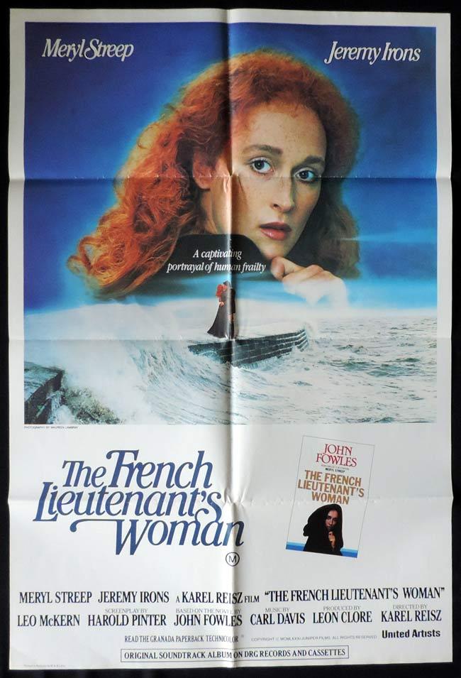 THE FRENCH LIEUTENANT’S WOMAN One Sheet Movie Poster Meryl Streep