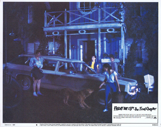 FRIDAY THE 13TH THE FINAL CHAPTER Lobby Card 8