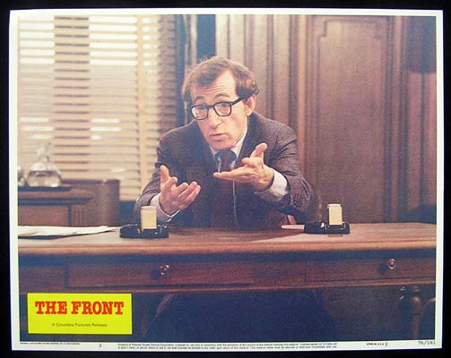 THE FRONT Lobby card 3 Woody Allen