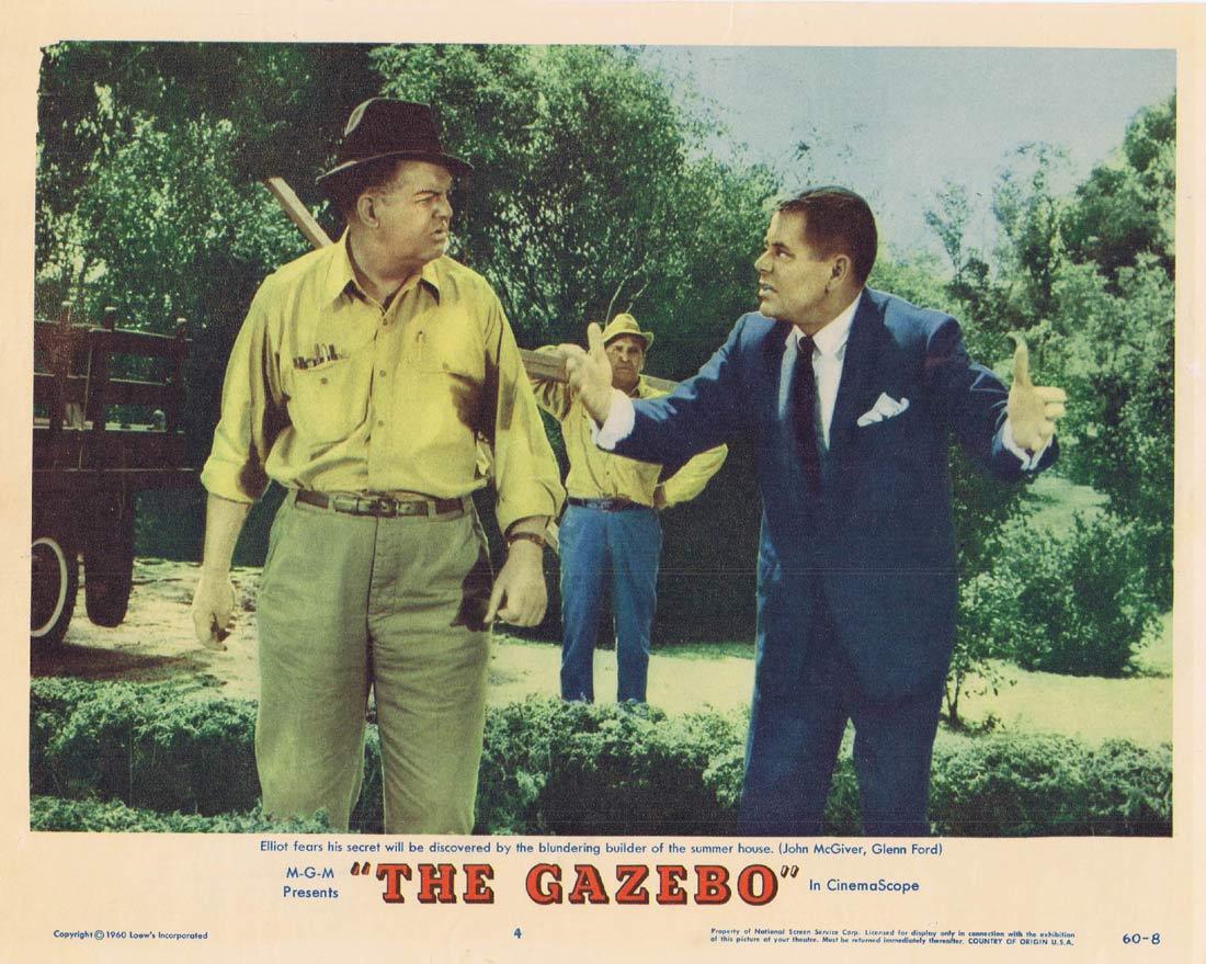 THE GAZEBO Lobby Card 4 Glenn Ford Debbie Reynolds Carl Reiner