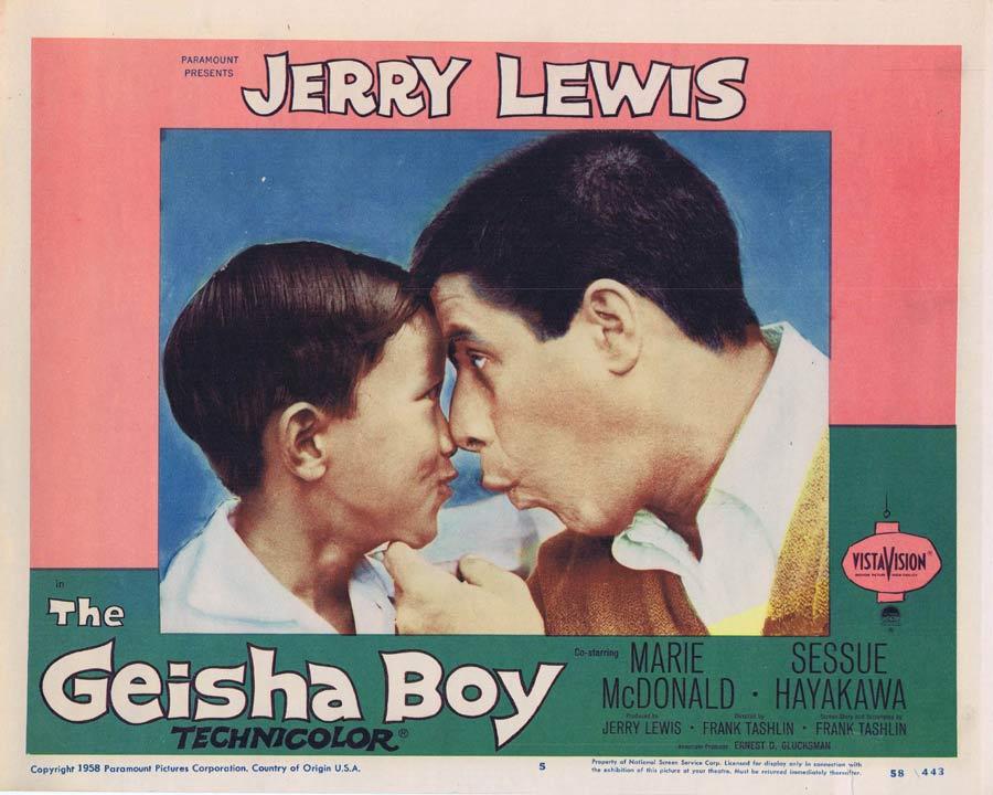 THE GEISHA BOY Lobby card 5 Jerry Lewis