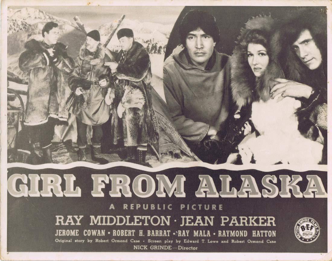 THE GIRL FROM ALASKA Original Australian Lobby Card 3 Ray Middleton Jean Parker