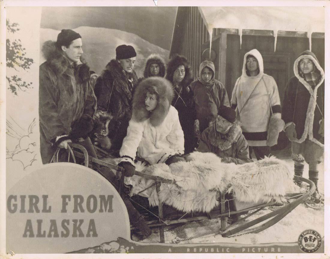 THE GIRL FROM ALASKA Original Australian Lobby Card Ray Middleton Jean Parker