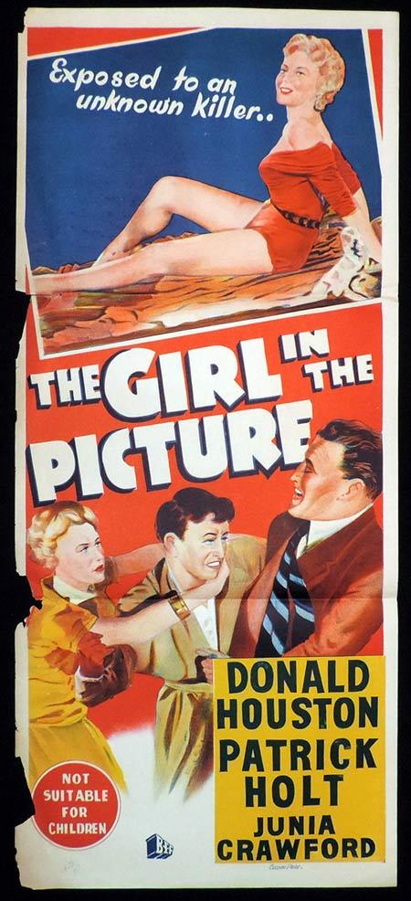 THE GIRL IN THE PICTURE Daybill Movie Poster Donald Houston