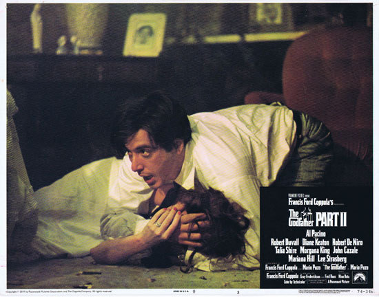 THE GODFATHER II 1974 Al Pacino Lobby card 3