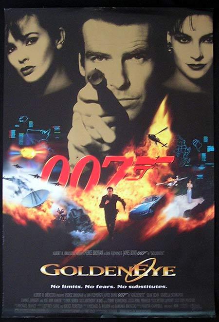 GOLDENEYE Original International SS US One sheet poster “A” James Bond