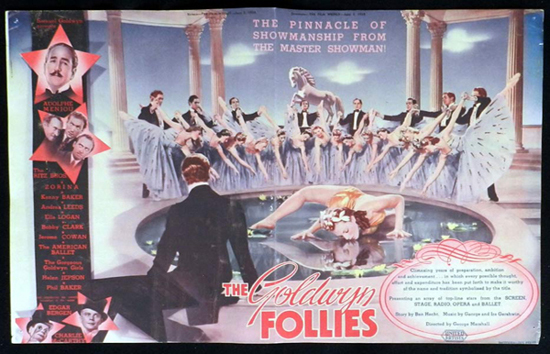 THE GOLDWYN FOLLIES 1938 Adolphe Menjou VINTAGE Original Movie Trade Ad