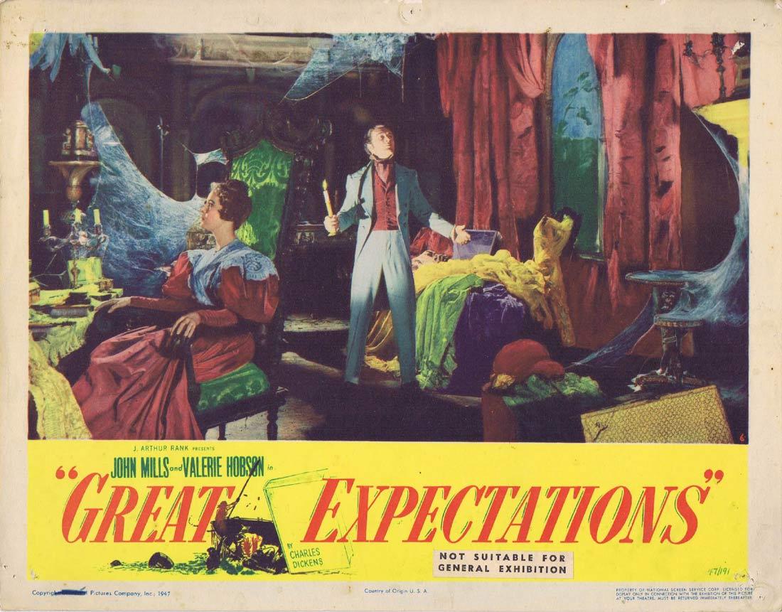 GREAT EXPECTATIONS Lobby Card 6 John Mills Anthony Wager Jean Simmons