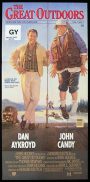 THE GREAT OUTDOORS daybill Movie poster John Candy Dan Aykroyd