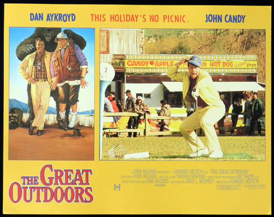 THE GREAT OUTDOORS 1988 John Candy Dan Aykroyd Lobby Card 2