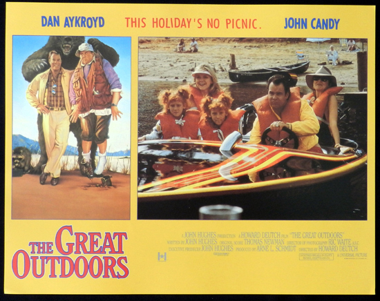 THE GREAT OUTDOORS 1988 John Candy Dan Aykroyd Lobby Card 4