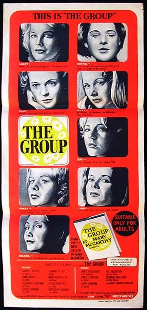 THE GROUP Daybill Movie Poster Larry Hagman