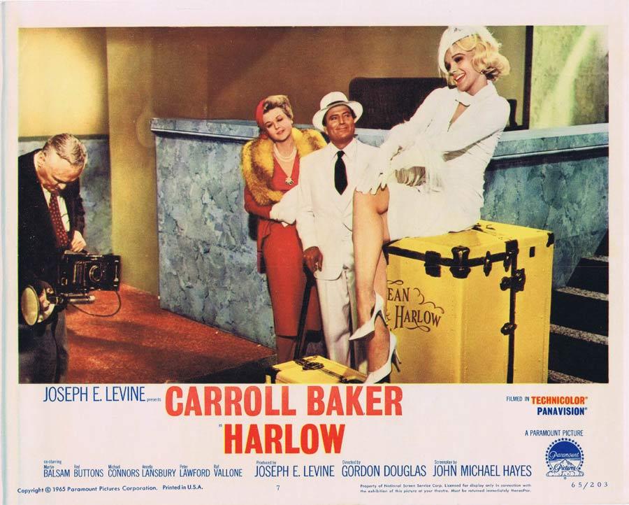 HARLOW Lobby Card 7 Carroll Baker as Jean Harlow