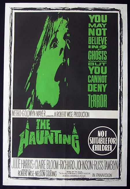 THE HAUNTING Original one sheet Movie Poster Ghosts