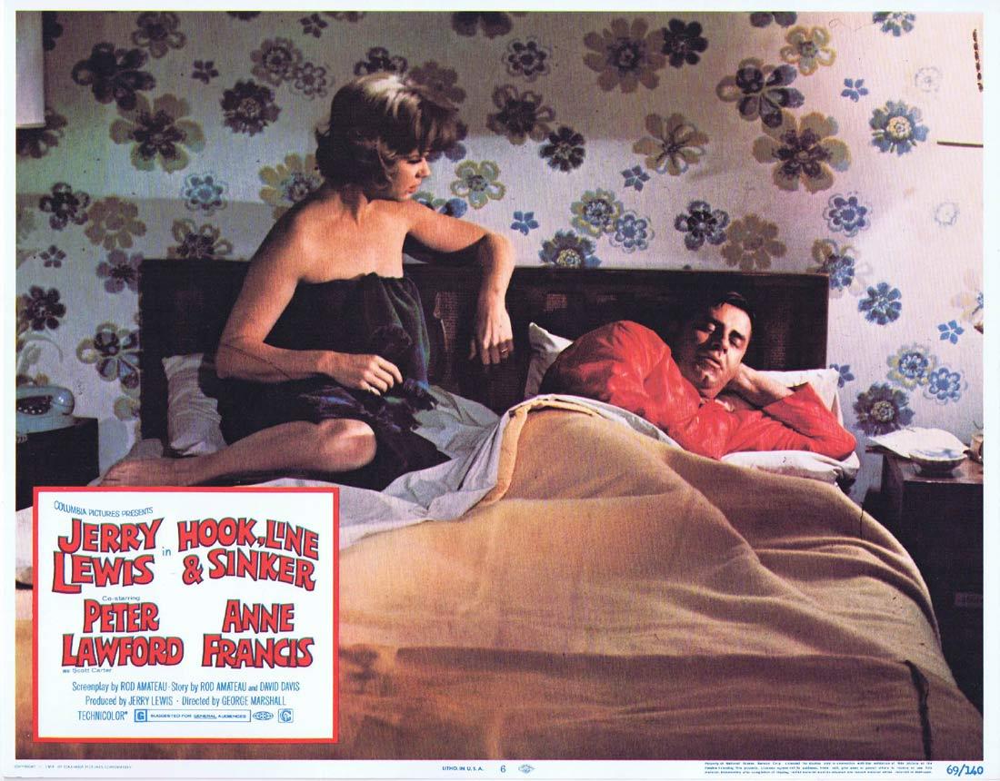 HOOK LINE AND SINKER Lobby Card 6 Jerry Lewis Peter Lawford
