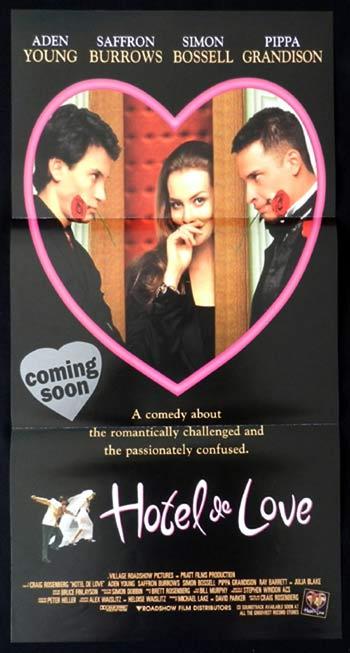 HOTEL DE LOVE 1996 Country of Origin Daybill Movie Poster